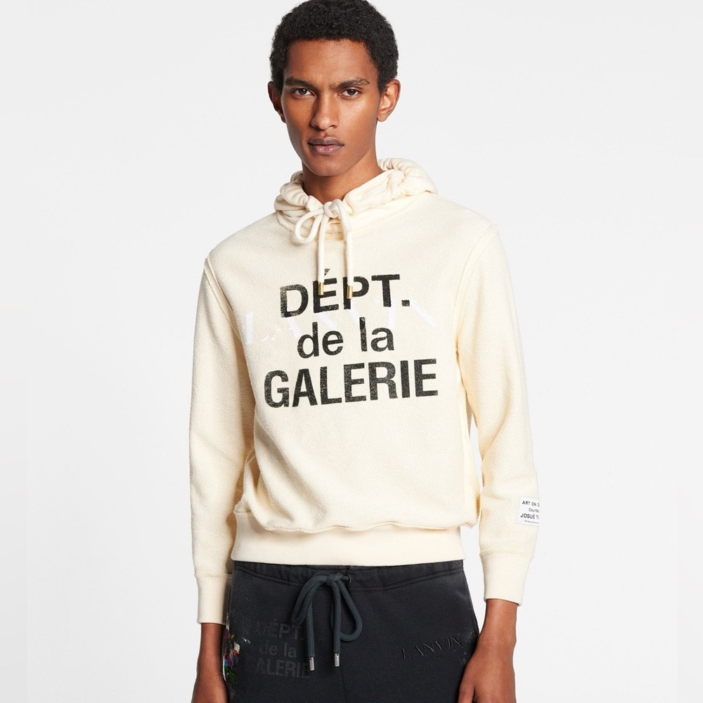 LANVIN x Gallery Dept.pull over hoodie